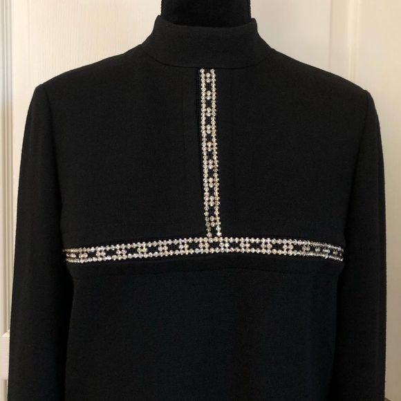 VTG CAPRIEL 100% Belgium Wool Midi Dress - Picture 3 of 8